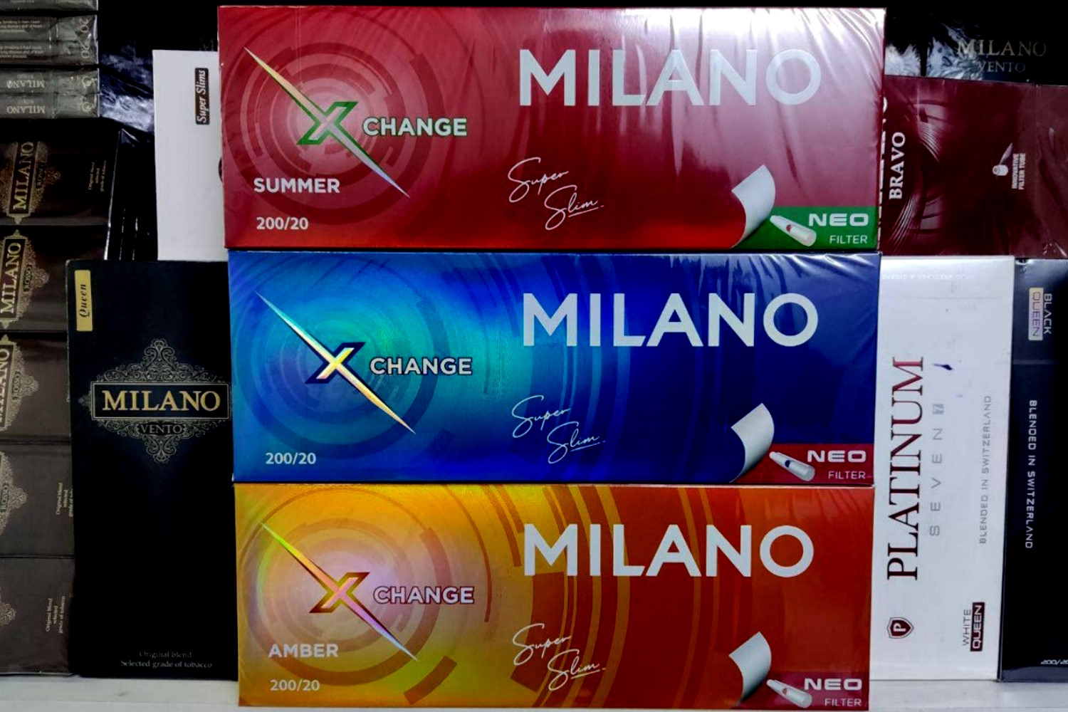 Новинка на рынке - Milano X-Change сигареты